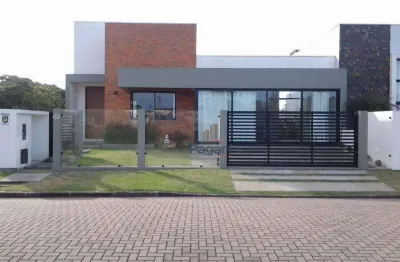 Casa com 3 dormitórios à venda, 119 m² por r$ 795.000,00 - bosque das figueiras - passo de torres/sc