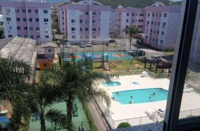 Apartamento com 2 dormitórios à venda, 56 m² por r$ 280.000,00 - aririú - palhoça/sc