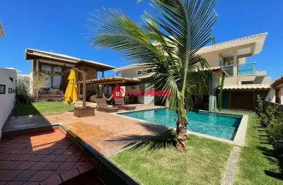 Casa em condomínio fechado com 3 quartos à venda na avenida mário theophilo guerra, 150, nova são pedro, são pedro da aldeia, 380 m2 por r$ 2.300.000