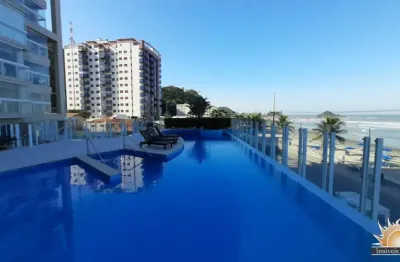 Lindo apartamento de frente para o mar, com vista para o mar