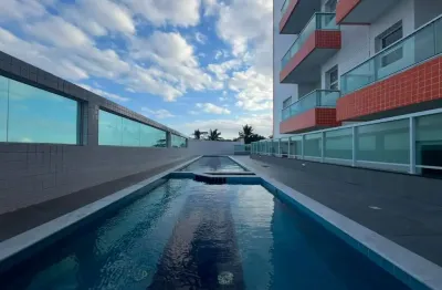 Lindo apartamento em condomínio de frente para a praia com vista para o mar