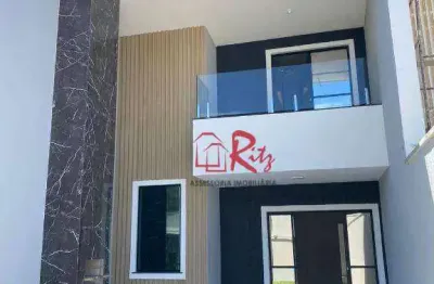 Casa com 3 dormitórios à venda, 124 m² por r$ 465.900,00 - centro - eusébio/ce