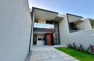 Casa com 4 dormitórios à venda, 152 m² por r$ 850.000,00 - coité - eusébio/ce