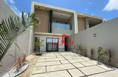 Casa com 3 dormitórios à venda, 127 m² por r$ 570.000,00 - coité - eusébio/ce