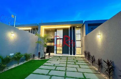 Casa com 3 dormitórios à venda, 100 m² por r$ 480.000,00 - coité - eusébio/ce