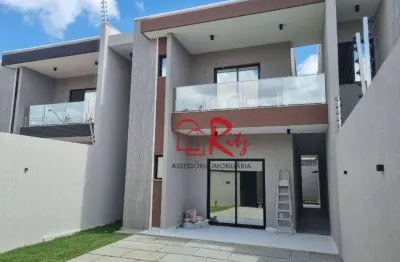 Casa com 4 dormitórios à venda, 158 m² por r$ 570.000,00 - parque havaí 1 - eusébio/ce