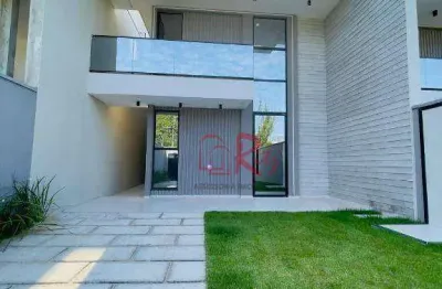 Casa com 4 dormitórios à venda, 152 m² por r$ 699.000,00 - cidade dos funcionários - fortaleza/ce