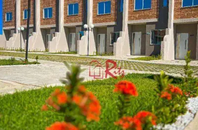 Casa com 2 dormitórios à venda, 74 m² por r$ 227.149 - pacheco - caucaia/ce