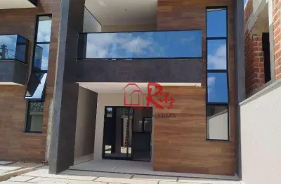 Casa com 3 dormitórios à venda, 111 m² por r$ 579.900,00 - encantada - eusébio/ce