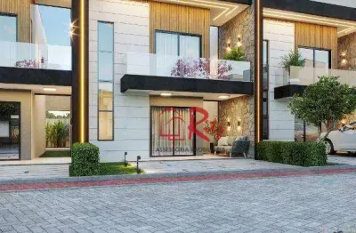 Casa com 4 dormitórios à venda, 130 m² por r$ 740.000,00 - lagoinha - eusébio/ce