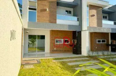 Casa com 3 dormitórios à venda, 111 m² por r$ 530.000 - urucunema - eusébio/ce
