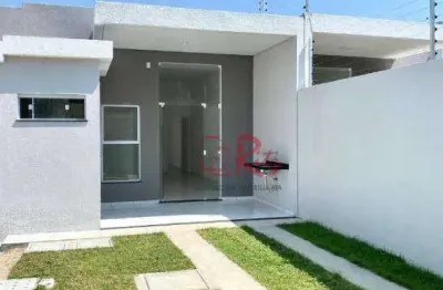 Casa com 2 dormitórios à venda, 64 m² por r$ 280.000 - mangabeira - eusébio/ce