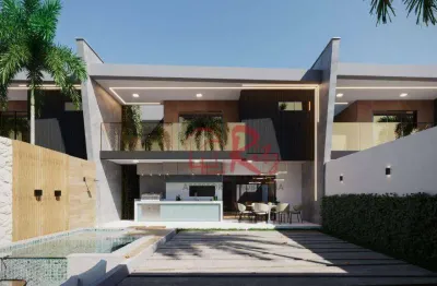 Casa com 4 dormitórios à venda, 137 m² por r$ 669.900 - novo portugal - eusébio/ce