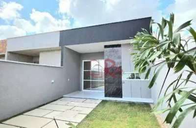 Casa com 3 dormitórios à venda, 93 m² por r$ 345.000,00 - vereda tropical - eusébio/ce