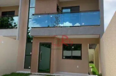 Casa com 4 dormitórios à venda, 152 m² por r$ 649.000 - jardim das oliveiras - fortaleza/ce
