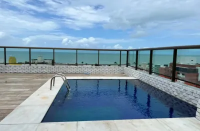 Cobertura com 5 quartos à venda no Cabo Branco, João Pessoa 