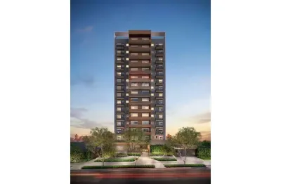 Empreendimento connect cyrela, estúdio moderno em porto alegre, passo d'areia