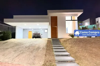 Casa no condomínio gran royalle, lagoa santa/mg com 3 quartos suíte closet escritório e espaço gourmet