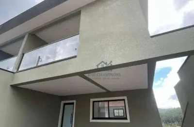 Casa moderna com 3 dormtório 3 suite, piscina aquecida e varanda gourmet - portal dos ipês