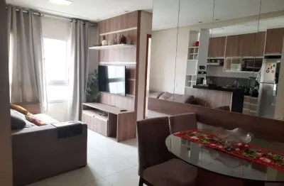 Apartamento mobiliado para locação em jundiaí-sp, condomínio doce lar bella colónia - 2 quartos, sala, banheiro, vaga de garagem - 45m² de área