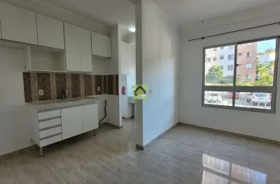 Apartamento de 2 quartos para locação condominio doce lar bella colonia em jundiaí-sp, bairro cidade nova, 45m², 1 vaga - imperdível!