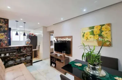 Apartamento com 2 dormitórios todo mobiliado no residencial alabama em americana-sp