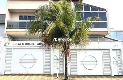 Sobrado à venda com 3 dormitórios, área gourmet e salão comercial independente, em santa bárbara d´oeste/sp.