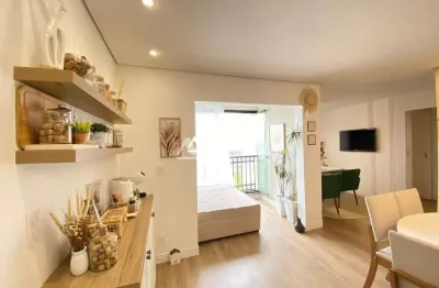 Apartamento moderno com 2 dormitórios e escritório, em Santa Bárbara d’Oeste/SP