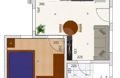 Casa em condomínio fechado com 1 quarto à venda na Rua João Dias da Silva, Casa Verde, São Paulo