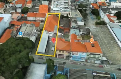 Terreno comercial à venda na Rua Jaguarete, 363, Casa Verde, São Paulo