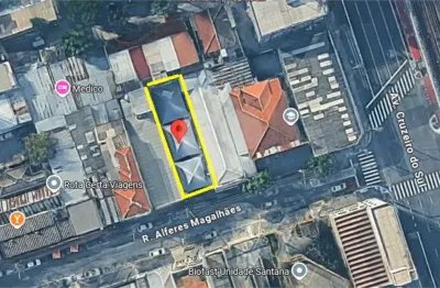 Terreno comercial à venda na Rua Alferes Magalhães, 81, Santana, São Paulo