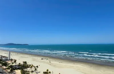 Cobertura à venda com 2 quartos 1 vaga vista frontal e churrasqueira em vila tupi praia grande - sp