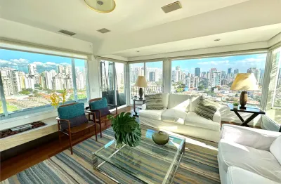 Cobertura com 420m², 4 quartos, 6 vagas no brooklin