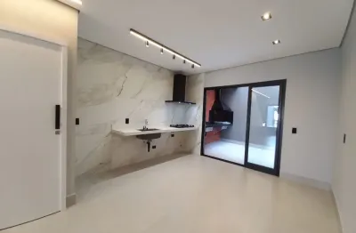 Sobrado novo e moderno com 3 quartos, 2 vagas e área gourmet - valor promorcional