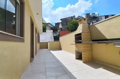 Cobertura nova com 2 dormitórios e terraço privativo na parada inglesa