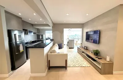 Apartamento no Grand Terrasse em Santana: Varanda Gourmet, 2 Vagas com Lazer Completo 93m²