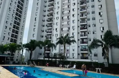 Vende apartamento de 2 dormitórios com vaga e piscina - em santos