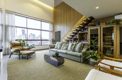 Apartamento dúplex com 196m2 para venda com 3 suítes e 3 vagas