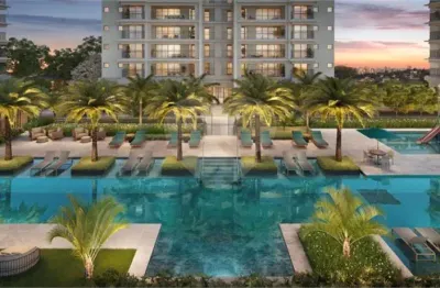 Apartamento verdant torre 3 andar alto semi mobiliado