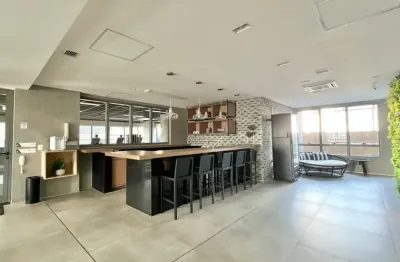 Apartamento para venda no brooklin com 48,49m2, 1 quarto e 1 vaga coberta de garagem