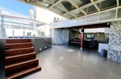 Cobertura Duplex Mobiliada à Venda 317m² | 3 Suítes | Espaço Gourmet, Piscina | 5 Vagas livres em Santana!