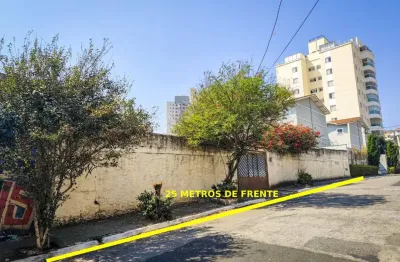 Terreno à venda, 468,67m², 25m de frente - mandaqui, são paulo!