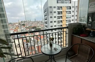 Apartamento varanda grill na parada inglesa, 2 dormitórios 1 suíte e 2 vagas