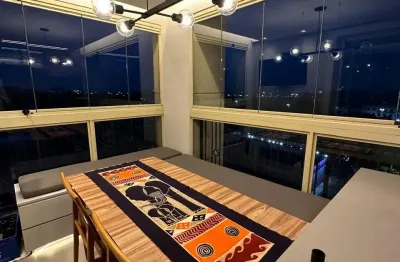 Apartamento varanda gourmet,  vista para campo de marte, 2 dormitórios 1 suíte e 2 vagas
