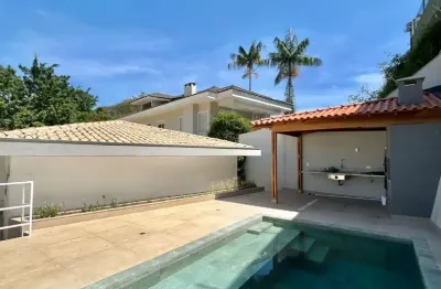 Casa térrea alto padrão no jardim são bento - 4 suítes, 5 vagas e piscina