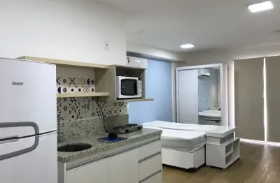Vende-se: studio mobiliado com varanda e lazer completo, metrô santa cecília!