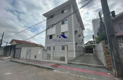 Apartamento térreo com garagem – 02 dormitórios no bairro ipiranga, são josé/sc