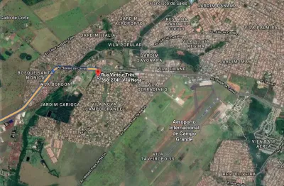 Terreno à venda na Rua Jair Garcia de Freitas, Vila Nova Campo Grande, Campo Grande