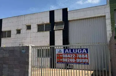 Barracão para alugar, 270 m² por r$ 5.522,72/mês - parque via norte - campinas/sp