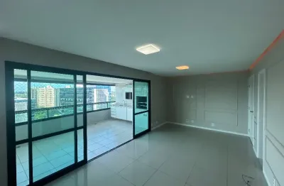 Apartamento de 116m2 , com 3/4, suite, dependência completa, alphaville 1